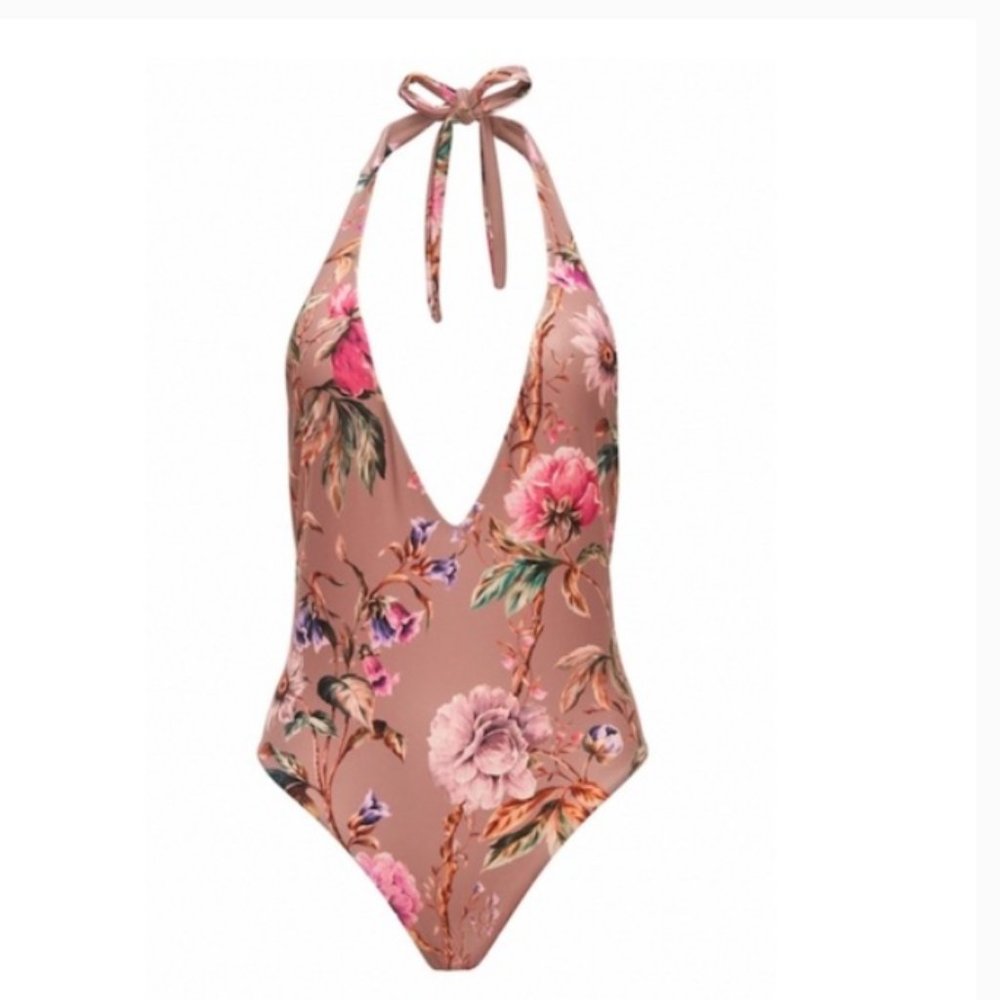 NWT Vitamin A Emma Floral One Piece Swimsuit Size XS